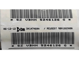 Боковая подушка безопасности 9801663080, 5246126   Peugeot 5008