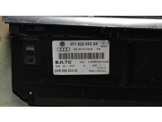 Блок управления климат-контролем 4F1820043AK, 5HB00883355 Audi A6 S6 C6 4F