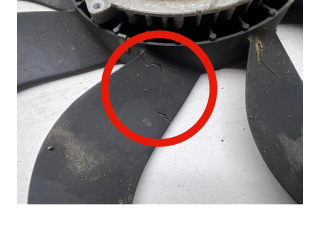 Вентилятор радиатора     7P6121203A, 7726042601    Volkswagen Touareg II 