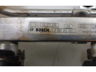 Vstřikovací lišta 55577580, 0280158205 Opel Astra J B14NET(Euro 6)