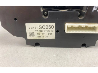 Блок управления климат-контролем 72311SC060 Subaru Forester SH