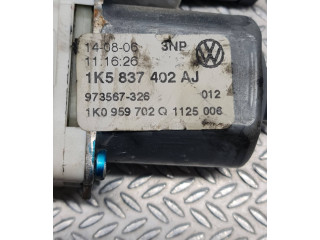 Передний двигатель механизма для подъема окон Volkswagen Jetta V 2005 - 2010 года 1K5837402AJ, 1K0959702Q