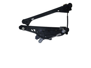 Передний механический механизм для подъема окна 9810488980 Peugeot 3008 II 2016 - 2023 года