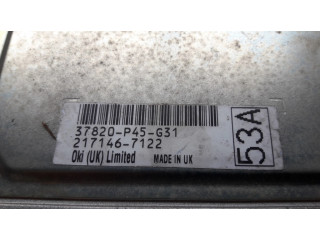 Блок управления двигателя 37820P45G31 Honda Accord