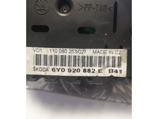 Панель приборов 6Y0920882E   Skoda Fabia Mk1 (6Y)       