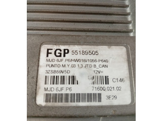 Řídící jednotka 55195817 Fiat Punto (188) 2003