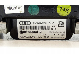 Блок управления климат-контролем 8U0820043F Audi Q3 8U