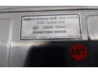Блок управления двигателя 0261S1006X SsangYong Korando