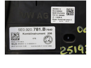 Панель приборов 263290512 Skoda Octavia Mk3 (5E)