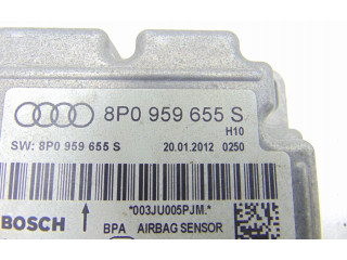 Блок подушек безопасности 8P0959655S, 8P0959655S   Audi A3 S3 A3 Sportback 8P