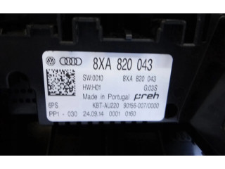Блок управления климат-контролем 8XA820043, 8XA820043   Audi A1