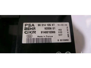 Блок управления климат-контролем 96314105XT, 9205601 Citroen Xsara Picasso