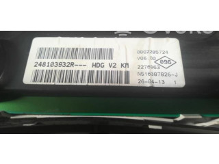 Панель приборов 248095021R Dacia Duster