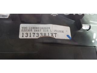 Панель приборов 88311302, 0203050467016   Opel Meriva A       
