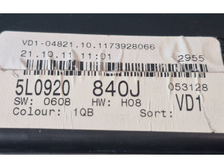 Спидометр (приборный щиток) 5L0920840J, 053128 Skoda Yeti (5L)