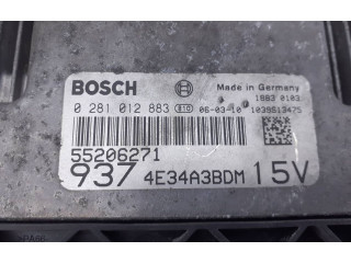 Блок управления двигателя 0281012883, 55206271 Alfa Romeo GTV