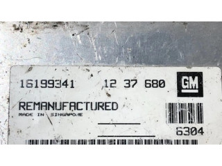 Řídící jednotka 16199341, 1237680 Opel Astra F 1992