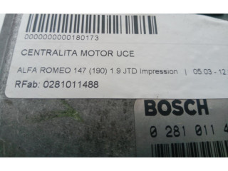 Řídící jednotka 0281011488 Alfa Romeo 166 2005