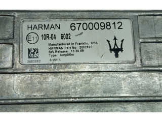 Звукоусилитель 670009812, 2552590 Maserati Ghibli