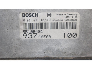 Řídící jednotka 55198491   Alfa Romeo 166 