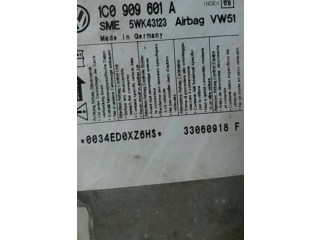 Блок подушек безопасности 1C0909601A, 5WK43123 Skoda Fabia Mk1 (6Y)
