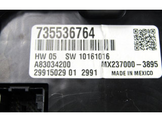 Блок управления климат-контролем 735536764   Fiat Panda III