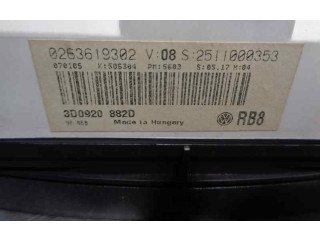 Панель приборов 3D0920882D, 0263619302   Volkswagen Phaeton       