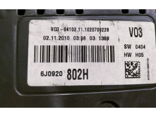 Přístrojová deska Seat Ibiza IV (6J,6P) 2010 6J0920802H