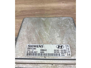 Блок управления двигателем Блок управления 3910223190, 5WY4148C Hyundai Getz