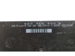 Блок комфорта 6Q0959433E, 5DK00812901 Skoda Fabia Mk1 (6Y)