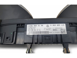 Панель приборов A1669003106   Mercedes-Benz GL X166       