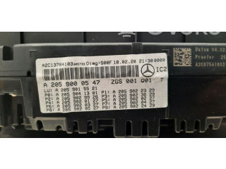 Панель приборов A2059000547   Mercedes-Benz GLC C253       