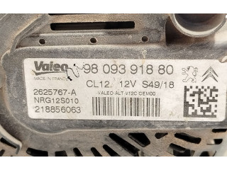 Генератор 9809391880, 2625767A   Peugeot 2008 I      