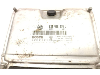 Блок управления двигателя 038906019J, 0281010216 Ford Galaxy