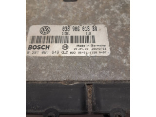 Блок управления двигателя 038906018BQ, 0281001849 Skoda Octavia Mk1 (1U)