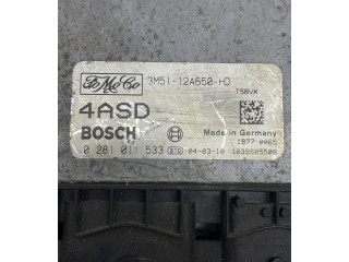Блок управления двигателя 3M5112A650HD, 1039S05508   Mazda 3 I