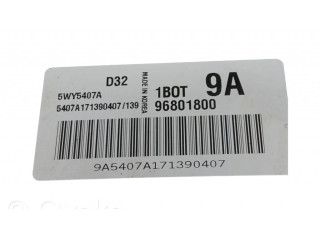 Блок управления двигателя 96801800, 5WY5407A   Chevrolet Matiz