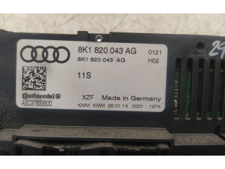 Блок управления климат-контролем 8K1820043AA Audi A4 S4 B8 8K