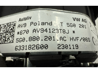 Подушка безопасности водителя 5G0880201AC Volkswagen Golf VII