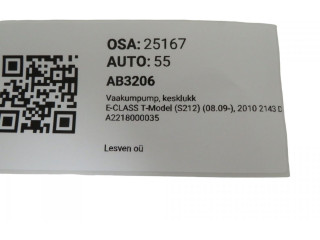 Vstřikovací čerpadlo A2218000035, A2218000035 Mercedes-Benz E W212 OM 651.924