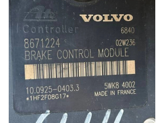 Блок АБС 8671224, 10092504033   Volvo  S80  1999 - 2003 года