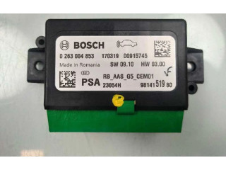 Блок управления 9814151980, 0263004853 Peugeot 2008 I