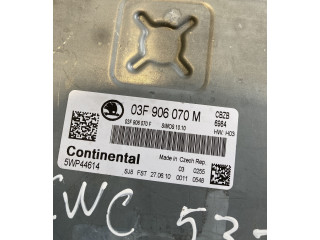 Блок управления двигателя 03F906070M, 5WP44614   Skoda Fabia Mk3 (NJ)