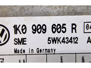 Блок управления надувных подушек 1K0909605R, 5WK43412   Skoda Octavia Mk2 (1Z)