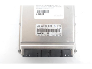 Блок управления двигателя 0281010752, 0281010752 Mercedes-Benz A W168