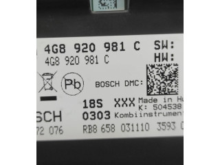 Панель приборов 4G8920981C   Audi A7 S7 4G       