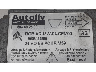 Блок подушек безопасности 9653190880   Citroen Berlingo