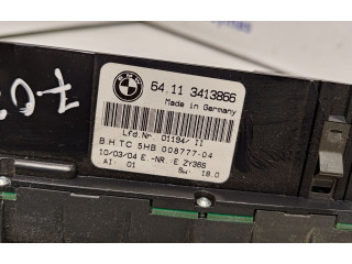 Блок управления климат-контролем 3413866, 64113413866   BMW X3 E83