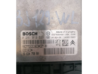 Řídící jednotka 9657699480, 0281012529   Citroen C3 Pluriel 2008