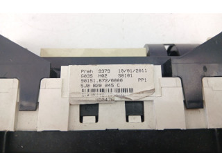 Модуль блока управления кондиционером 5J0820045C Skoda Fabia Mk2 (5J)